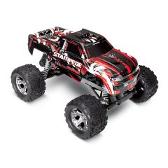 Traxxas Stampede XL-5 electro monster truck RTR - Rood (Zonder Accu & Lader)