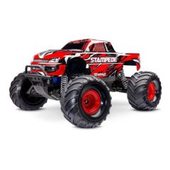 Traxxas Stampede 2WD HD electro monster truck RTR - Rood X