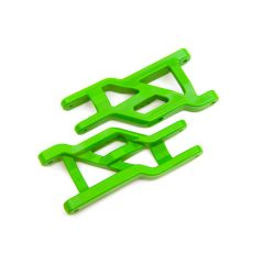 Suspension arms, green, front, heavy duty (2) (TRX-3631G)