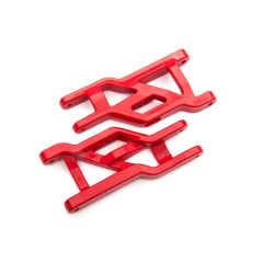 Suspension arms, red, front, heavy duty (2) (TRX-3631R)