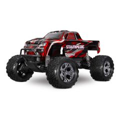 Traxxas Stampede 2WD BL-2S HD Brushless Truck RTR - Rood (Tijdelijk incl. GRATIS 2S 3000mah accu en USB-C lader)