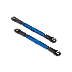 Camber links, rear (TUBES blue-anodized aluminium) (TRX-3644X)