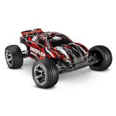 Traxxas Rustler VXL brushless truggy RTR - Magnum 272R Transmissie - Rood