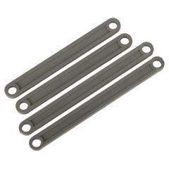 Camber link set (plastic / non-adjustable ) ( front & rear) (grey)