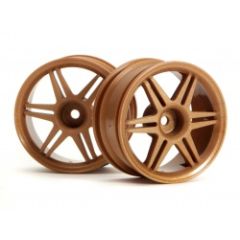 12 spoke corsa wheel gold 26mm (3mm offset)