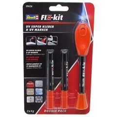 Revell FIX-kit UV Superlijm & Marker incl navulverpakking