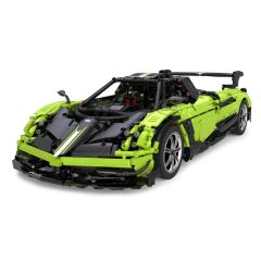 Pagani Huayra BC 1:8 bouwstenen/bouwset - Groen