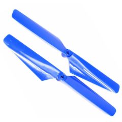 Rotor blade set, blue (2)/ 1.6x5mm BCS (2)