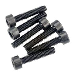 Head screws, 3x15mm cap-head machine (hex drive) (6) (trx 2.5)