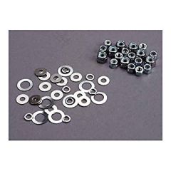 Lock nut & washer set (TRX-1252)