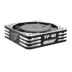 Team Corally - Ultra High Speed Cooling Fan - 40mm - Color Black/Silver