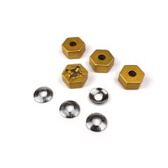 Blackzon - Metal 12mm Hex Hub Set (540243)