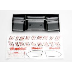 Wing, revo (exo-carbon finish)/ decal sheet