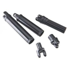 Half shafts, center (internal splined (3)/ external splined (2)) (plastic parts only)