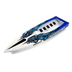 Hull, Spartan, blue graphics (fully assembled) (TRX-5718)