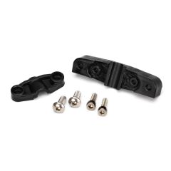 Traxxas - Mount, stuffing tube (upper & lower)/ 4x10mm BCS (stainless) (2)/ 3x10mm CS (stainless) (2) (TRX-5778)