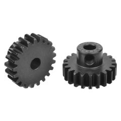 Team Corally - M1.0 Pinion - Short - Hardened Steel - 21 Teeth - Shaft Dia. 5mm (C-72821)