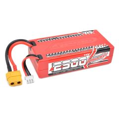 Team Corally - Sport Racing 50C LiPo Battery - 2500mAh - 7.4V - Shorty 2S - XT-60 -  for Punisher XD and Furago XD