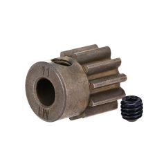 Gear, 11-T pinion (1.0 metric pitch) (fits 5mm shaft)/ set screw (TRX-6484X)