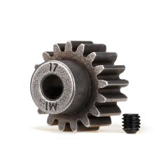 Gear, 17-T pinion (1.0 metric pitch) (fits 5mm shaft)/ set screw (TRX-6490X)