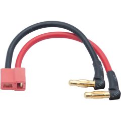 Lipo hardcase kabel voor 4mm plug naar Deans