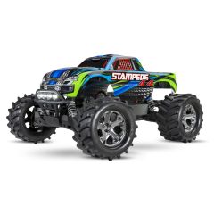 Traxxas Stampede 4x4 electro monster truck RTR - Incl. LED Verlichting - Blauw