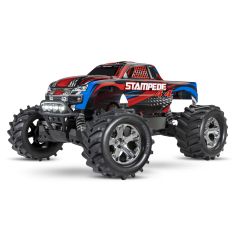 Traxxas Stampede 4x4 electro monster truck RTR - Incl. LED Verlichting - Rood