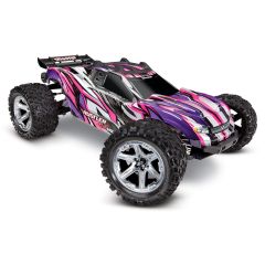 Traxxas Rustler 4x4 VXL brushless truggy RTR - Roze