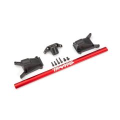 Chassis brace kit, red (fits Rustler 4X4 and Slash 4X4 equipped with Low-CG chassis) (TRX-6730R)