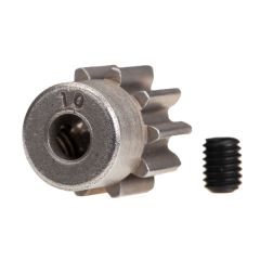 Gear, 10-T pinion (32-p) (steel)/ set screw (TRX-6746)