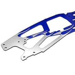 Flamed tvp custom chassis(silver/blue/2pcs)
