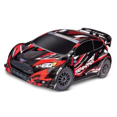 Traxxas Ford Fiesta ST Rally 4x4 BL2-S brushless RTR - Rood