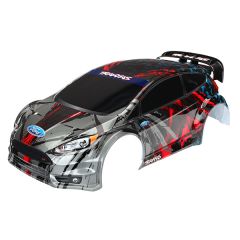 Traxxas - Body, Ford Fiesta ST Rally (painted, decals applied) (TRX-7416)