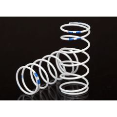 Spring, shock, white (GTR long) (0.892 rate blue) (1 pair) (TRX-7448)