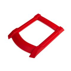 Skid plate, roof (body) (red)/ 3x15mm CS (4) (TRX-7817R)