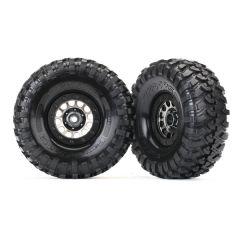 Tires and wheels, assembled (1 left, 1 right) (TRX-8174)