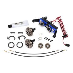 Differential, locking, front and rear (assembled) (includes T-Lock cables and servo) (TRX-8195)