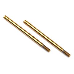 Shock shaft, 3x47mm (GTS) (titanium nitride-coated) (2) (TRX-8263T)