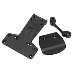 Skid plate/rear chassis set