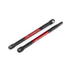 Push rods, aluminum (red-anodized), heavy duty (2) (TRX-8619R)