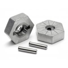 HPI - Hex wheel hub 17mm (silver) (86804)