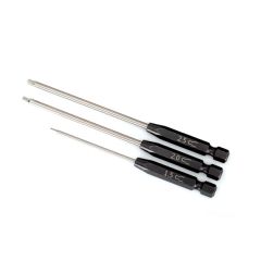 Traxxas Speed Bit Set, hex driver, 3-piece straight (1.5mm, 2.0mm, 2.5mm), 1/4 drive