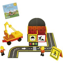 Gladi Tiles 53-Delige Magnetische Bouwplaats