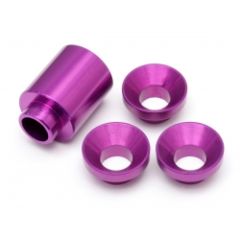 Spacer set for clutch bell holder (purple)