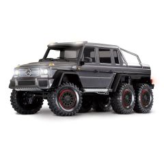 Traxxas TRX-6 Mercedes-Benz G 63 AMG 6x6 - Zilver (Clipless body)