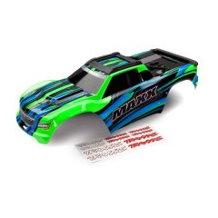 Body, Maxx, green (painted)/ decal sheet (TRX-8911G)