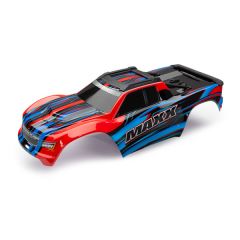 Body, Maxx, red (painted)/ decal sheet (TRX-8911P)