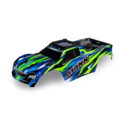 Traxxas Body, Maxx, green (painted, decals applied) (TRX-8918G)