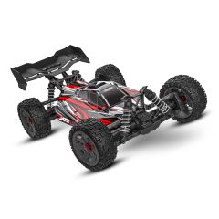 Traxxas Jato 4X4 BL-2S brushless buggy - Rood