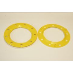 Beadlock wheels, yellow, 6403 (PD8322-Y)